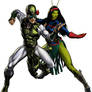 Karnak Mander-Azur and Mantis (Avengers Alliance)