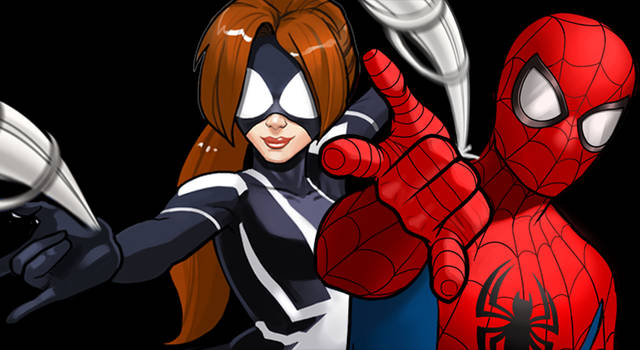 Spider-Man and Arana (Avengers Academy)