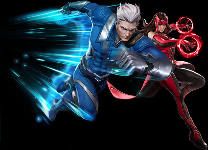 Quicksilver and Scarlet Witch by TJJones96 on DeviantArt