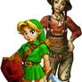 Link and Hena