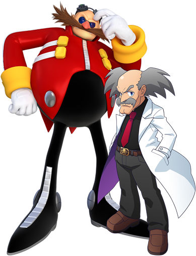 Albert Wily and Eggman by Zyule on DeviantArt