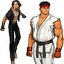 Ryu and Kyo Kusanagi 03 (SNK VS. CAPCOM)