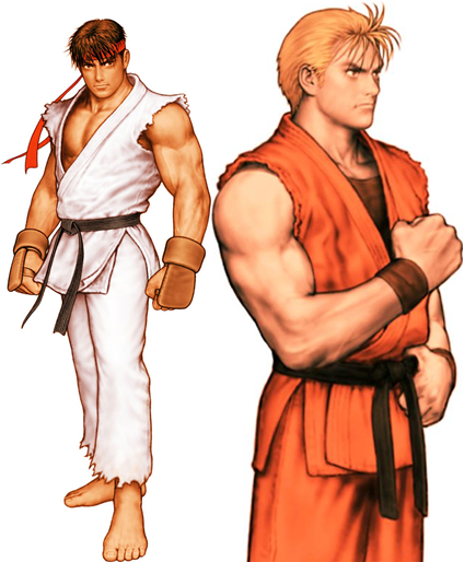 Ryu and Ryo Sakazaki 02 (SNK VS. CAPCOM) by Zyule on DeviantArt