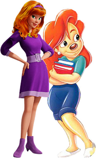 Daphne Blake and Roxanne Rover by Zyule on DeviantArt