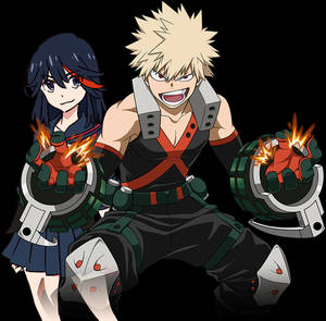 G. Explosion Murder God Dynamight + Ryuko Matoi 02