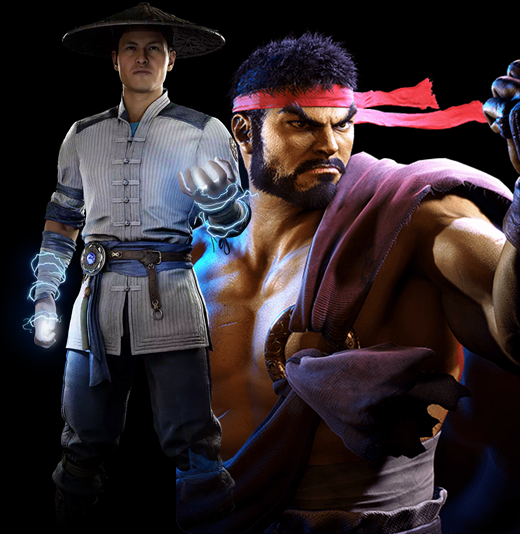 Ryu and Raiden 01 by Zyule on DeviantArt