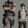 Chris Redfield and Rebecca Chambers 02 (Vendetta)