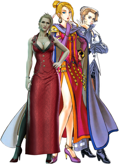 Mature, Scarlet and Calill by Zyule on DeviantArt