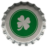 St. Patrick's Day Bottle Cap Icons