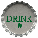 St. Patrick's Day Bottle Cap Icons4