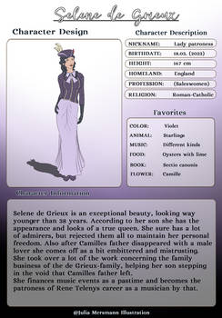 Character Sheet - Selene de Grieux