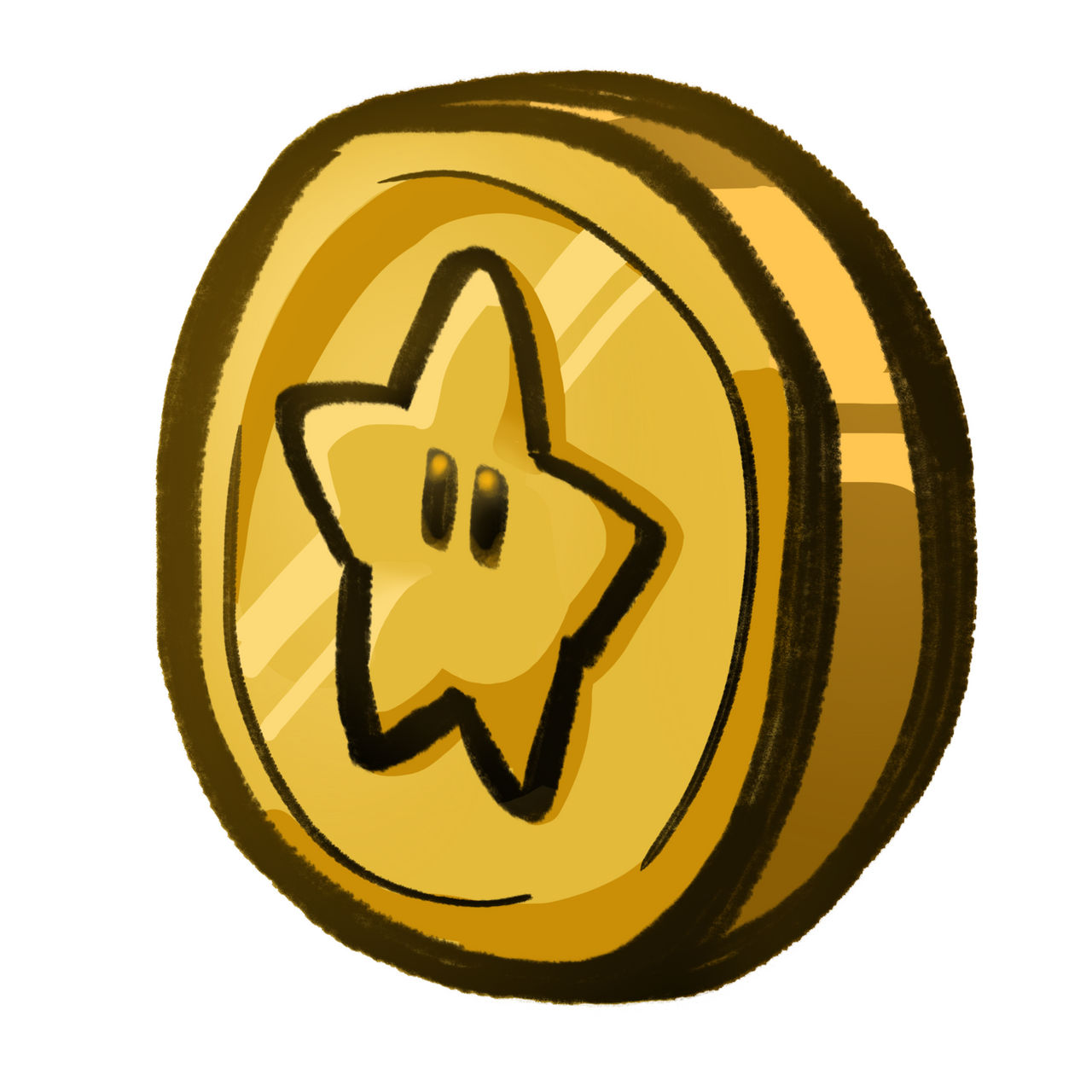 Star Coin Different Color Star Coin by pretendhappyface on DeviantArt