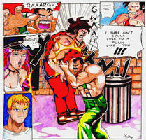 FINAL FIGHT: HAGGAR, ANDORE JR., POISON AND CODY