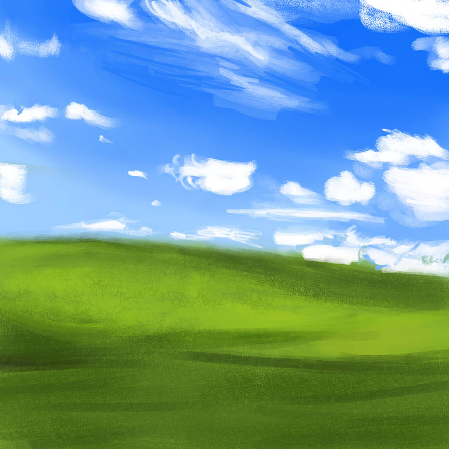 Windows XP Wallpaper - Bliss in square format by Jellytoni on DeviantArt