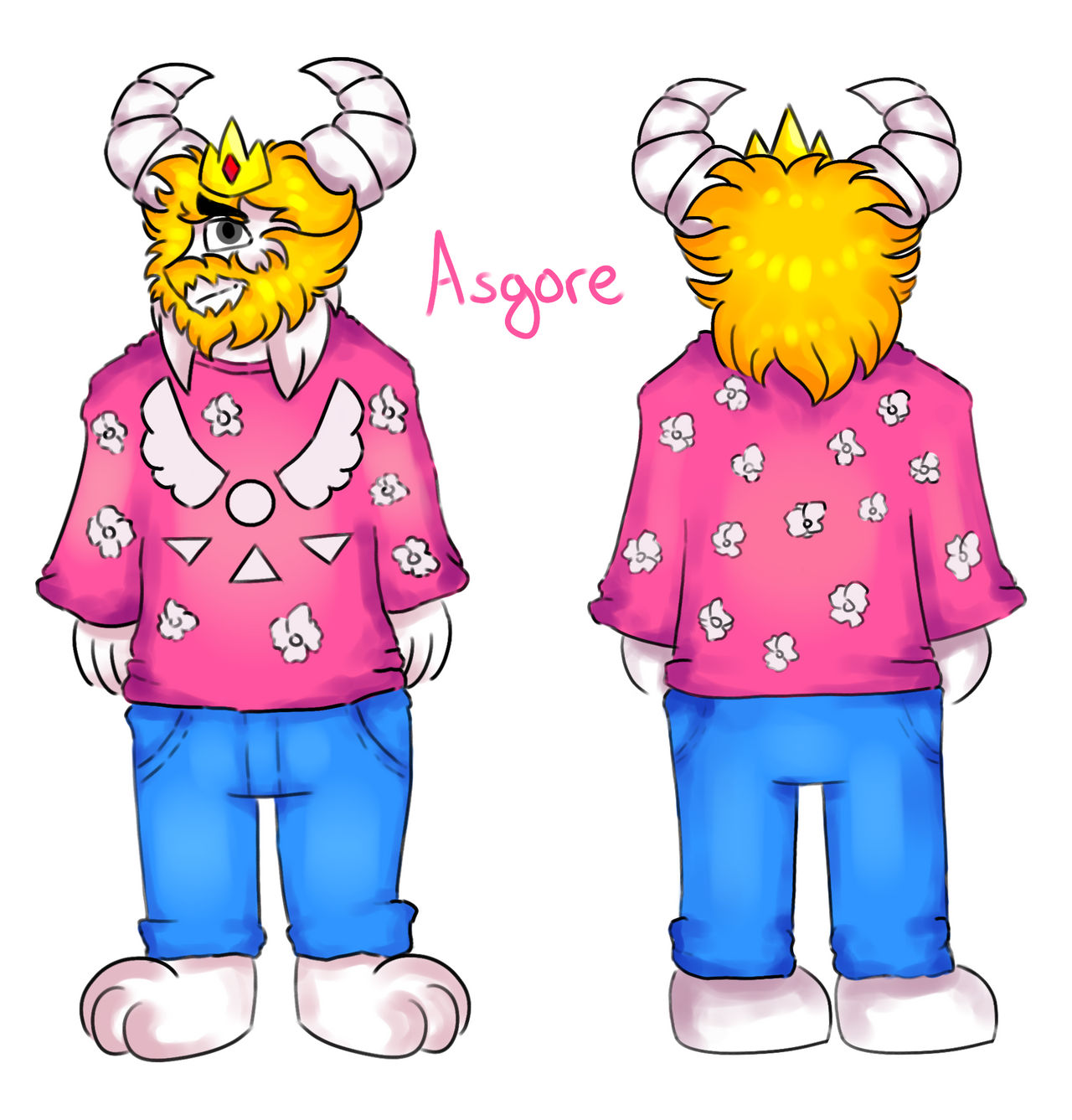Asgor Mask Asgore Official Ref! by UnderswapUltra on DeviantArt