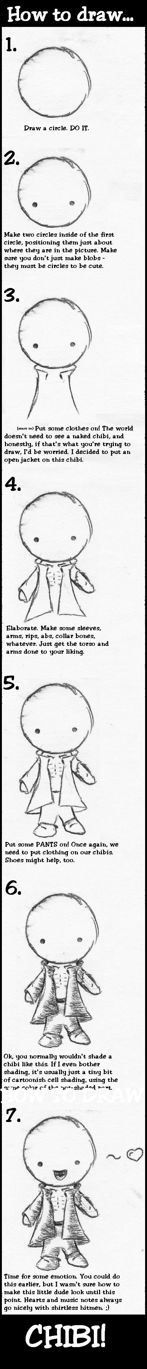 How to draw a chibi