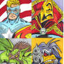 Amalgam Characters Sketchcard Set 1