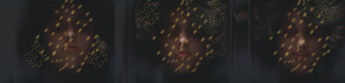 Self Portrait in Fireflies