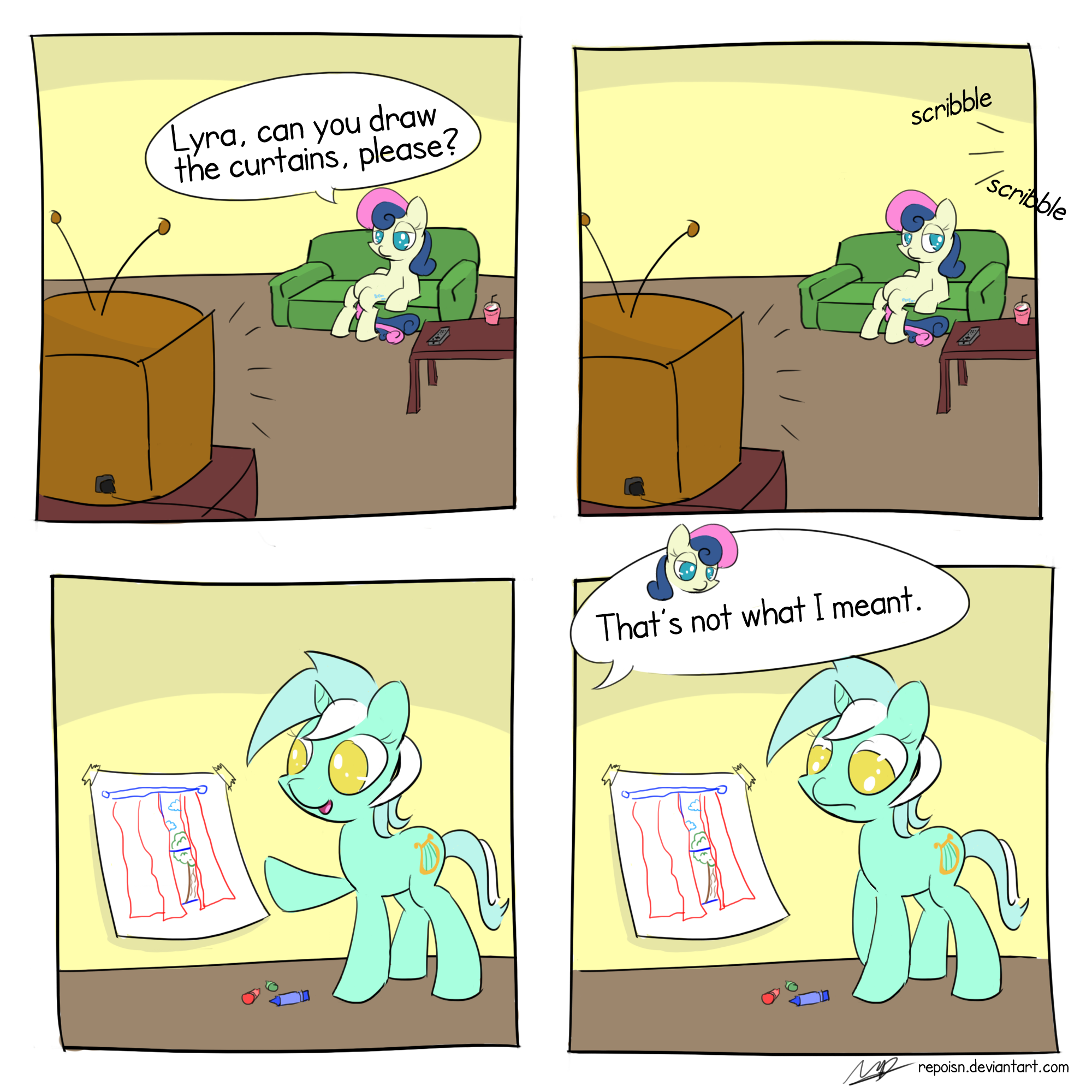 Lyra, can you draw the curtains, please?