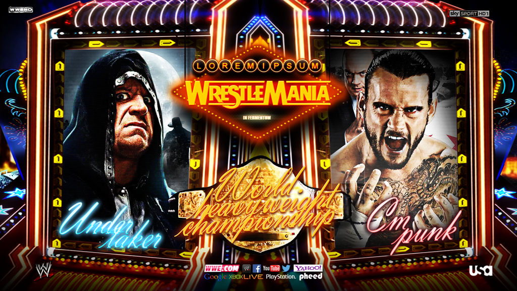 WWEWrestlemania31custommatchcard by mohtariq on DeviantArt