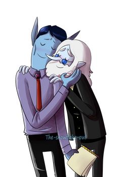 Marceline has two daddies