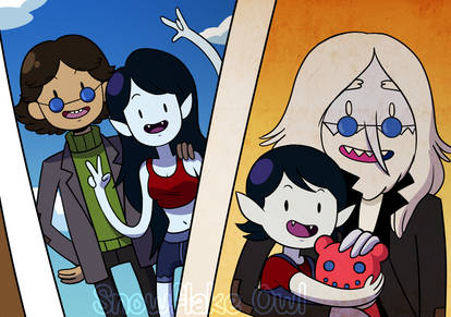 Simon and Marceline: Past and Present.