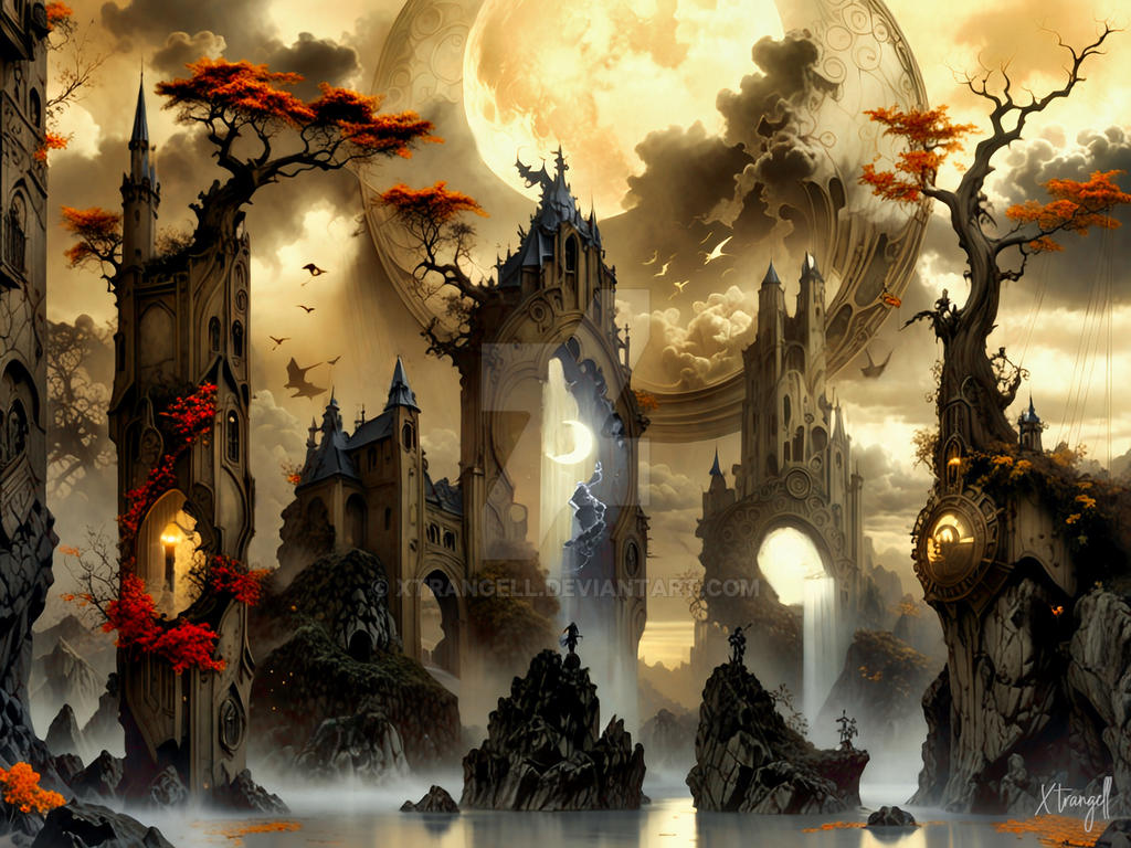 Df Moons Three Moons II by Xtrangell on DeviantArt