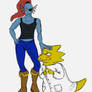 Undertale: Undyne And Alphys