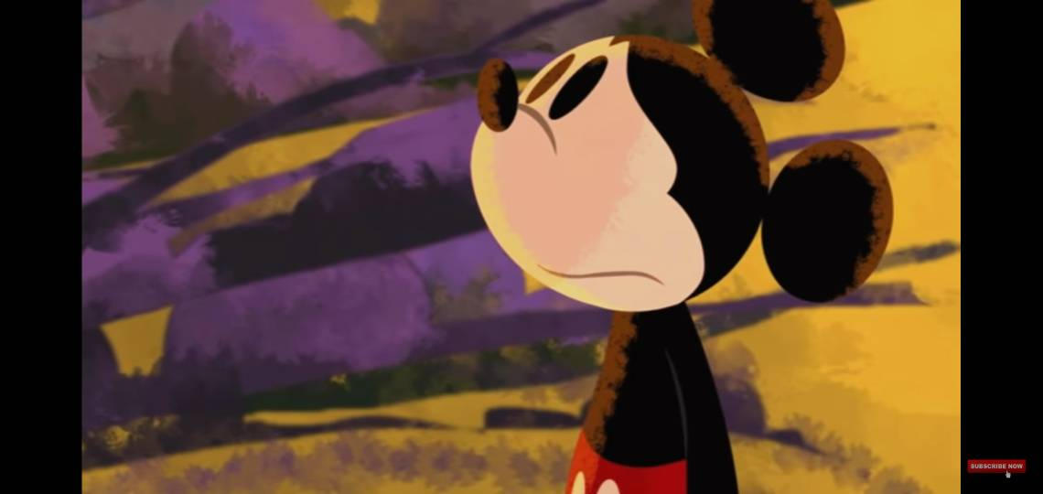 Epic Mickey Fighting The Blot by LexiMouse on DeviantArt