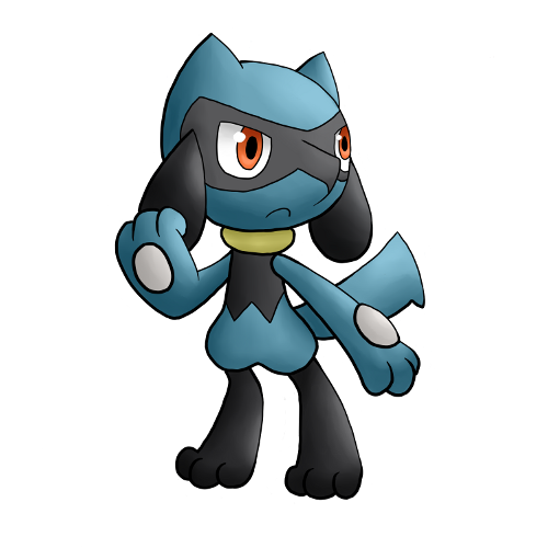 Riolu by PauliinaP on DeviantArt