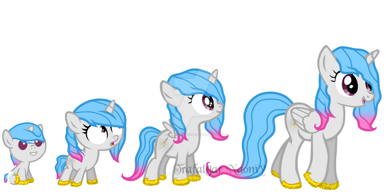 {Oc/Rpc My Little Pony} Beverly Age Chart by TrafalgarNaomy on DeviantArt
