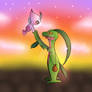 Pokemon Mystery Dungeon : Grovyle x Celebi