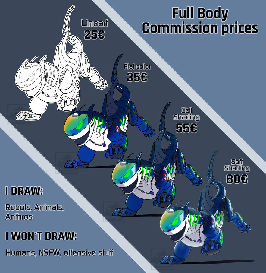 Commission prices fullbody