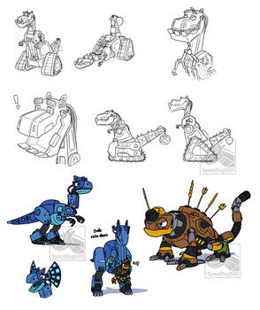 Dinotrux OCs