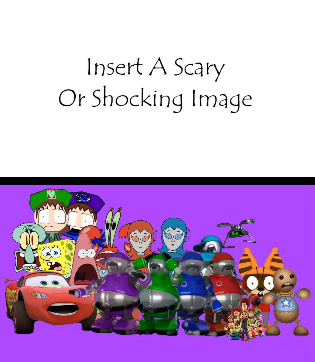 Everyone Got Scared By Something Template by SamuelSather on DeviantArt