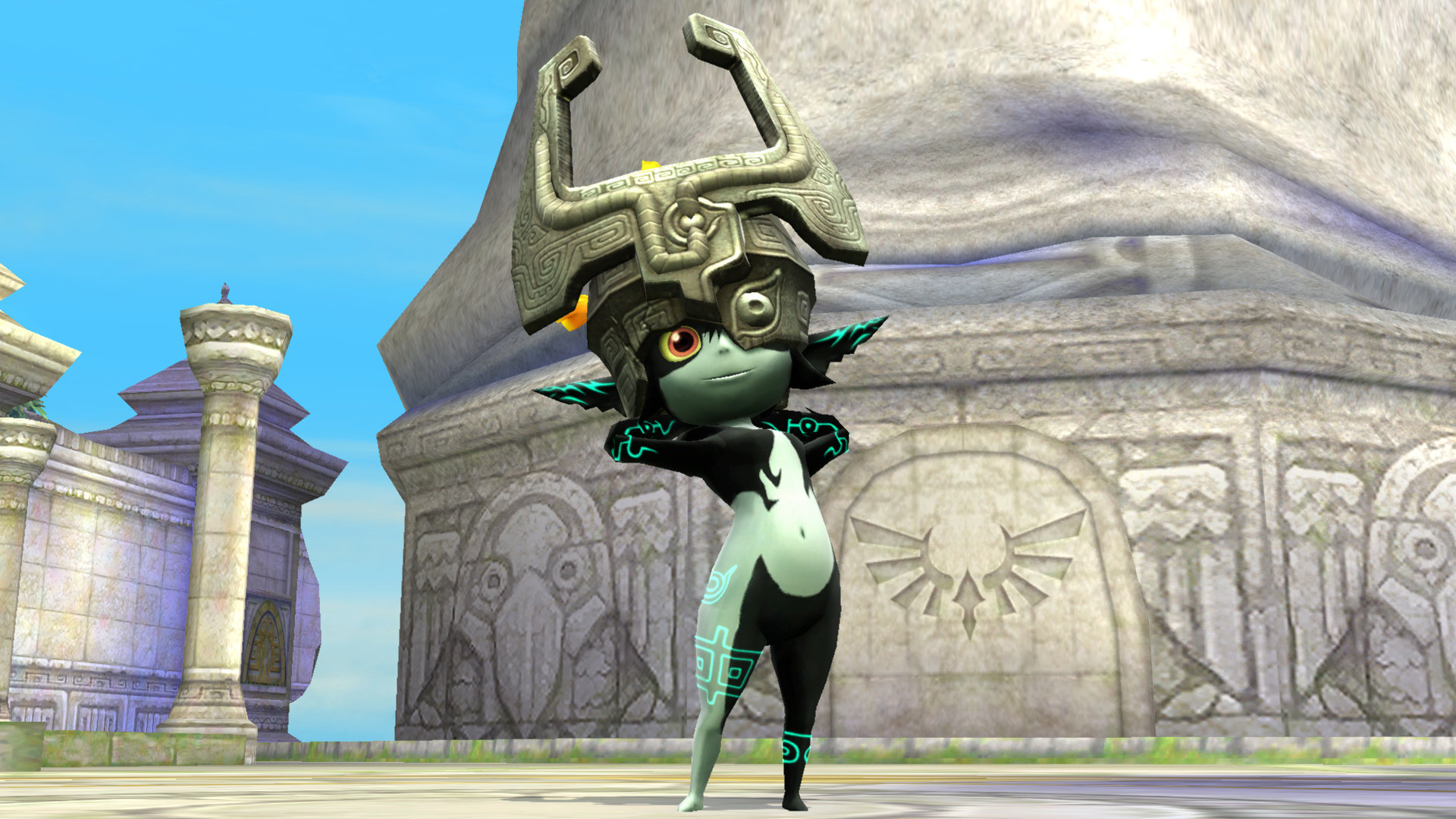 Midna in Smash Bros.