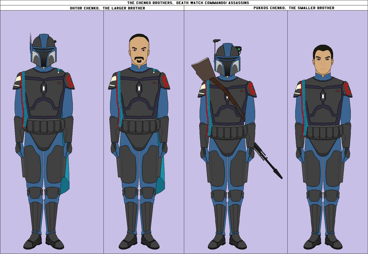 Chenko Chenko Brothers, Death Watch Commando-Assassins by Katana70065 on ...