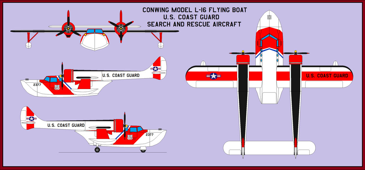 Conwing Model L-16, US Coast Guard by Katana70065 on DeviantArt