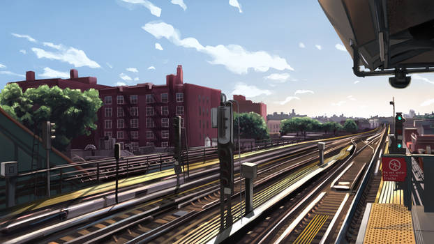 Background practice - Jackson Heights