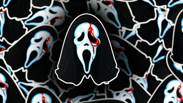 Ghostface Killer (Scream) Sticker