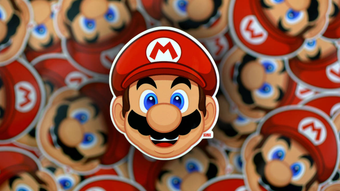 Super Mario Sticker by MrHinkleDraws on DeviantArt