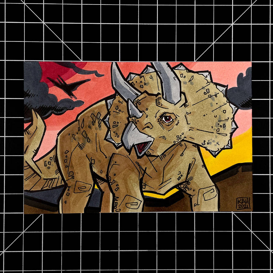 Triceratops | Patreon Gift Illustration