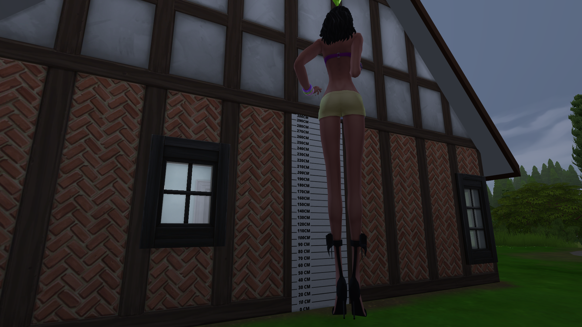 Sims 4 tall girl by BNSgiantess on DeviantArt