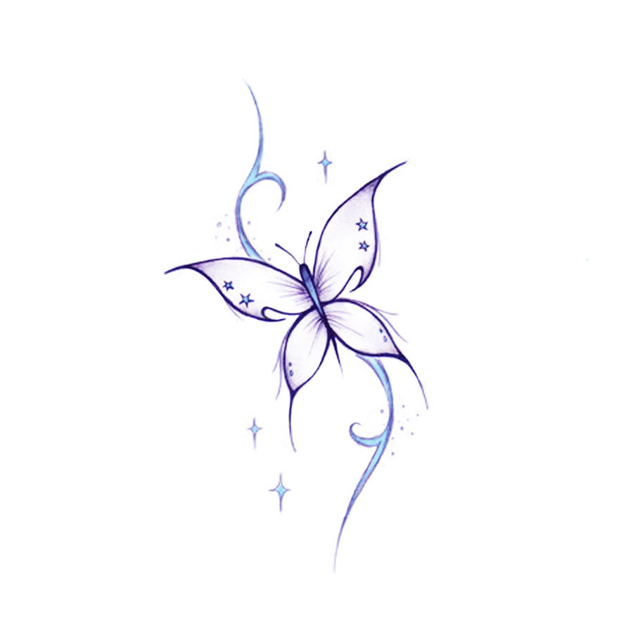 Butterfly Tattoo Design by babydeb98 on DeviantArt