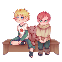 Naruto and gaara