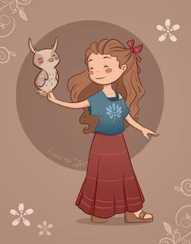 The Girl and Owl