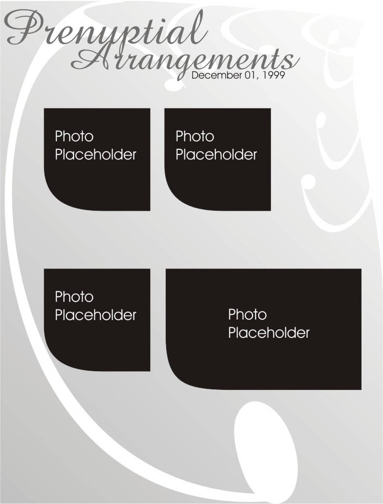 Sample Wedding layouts 2 by ninjamoves on DeviantArt