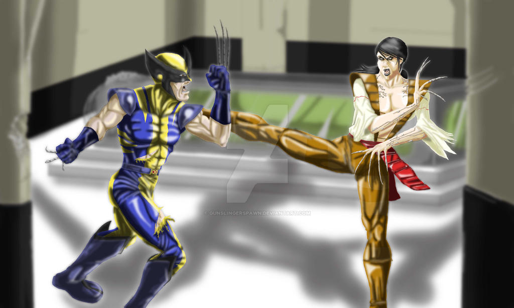 Wolverine Vs Lady Deathstrike By GunslingerSpawn On DeviantArt wolverine-vs-lady-deathstrike-by-gunslingerspawn-on-deviantart