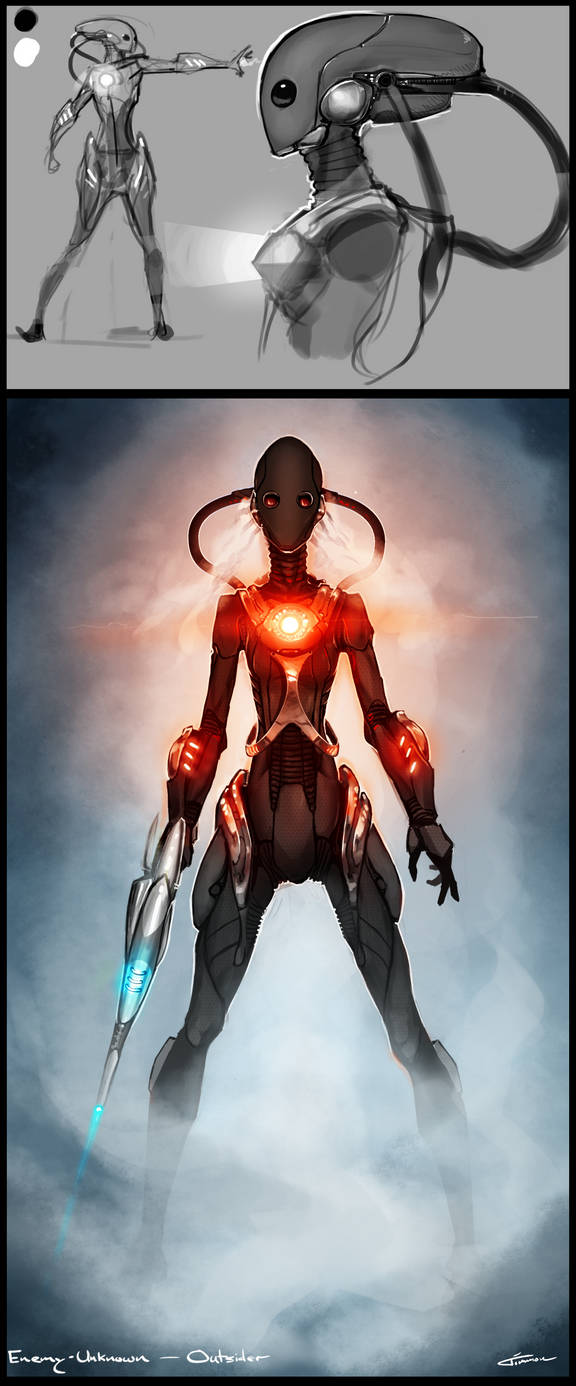 Deviantart Xcom Weapons XCOM Outsider Redesign by Timmon26 on DeviantArt