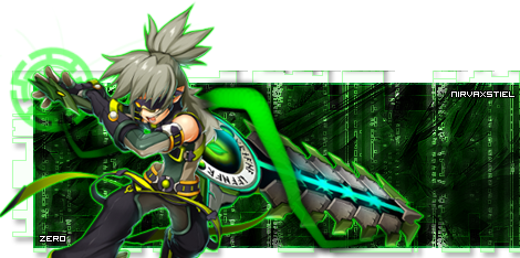 Grand Chase : Zero Wanderer Signature GFX